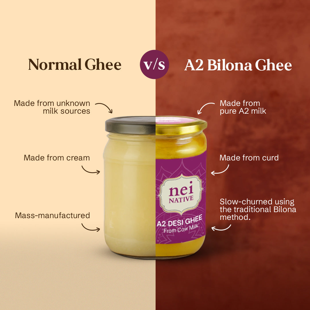 A2 Desi Bilona Cow Ghee