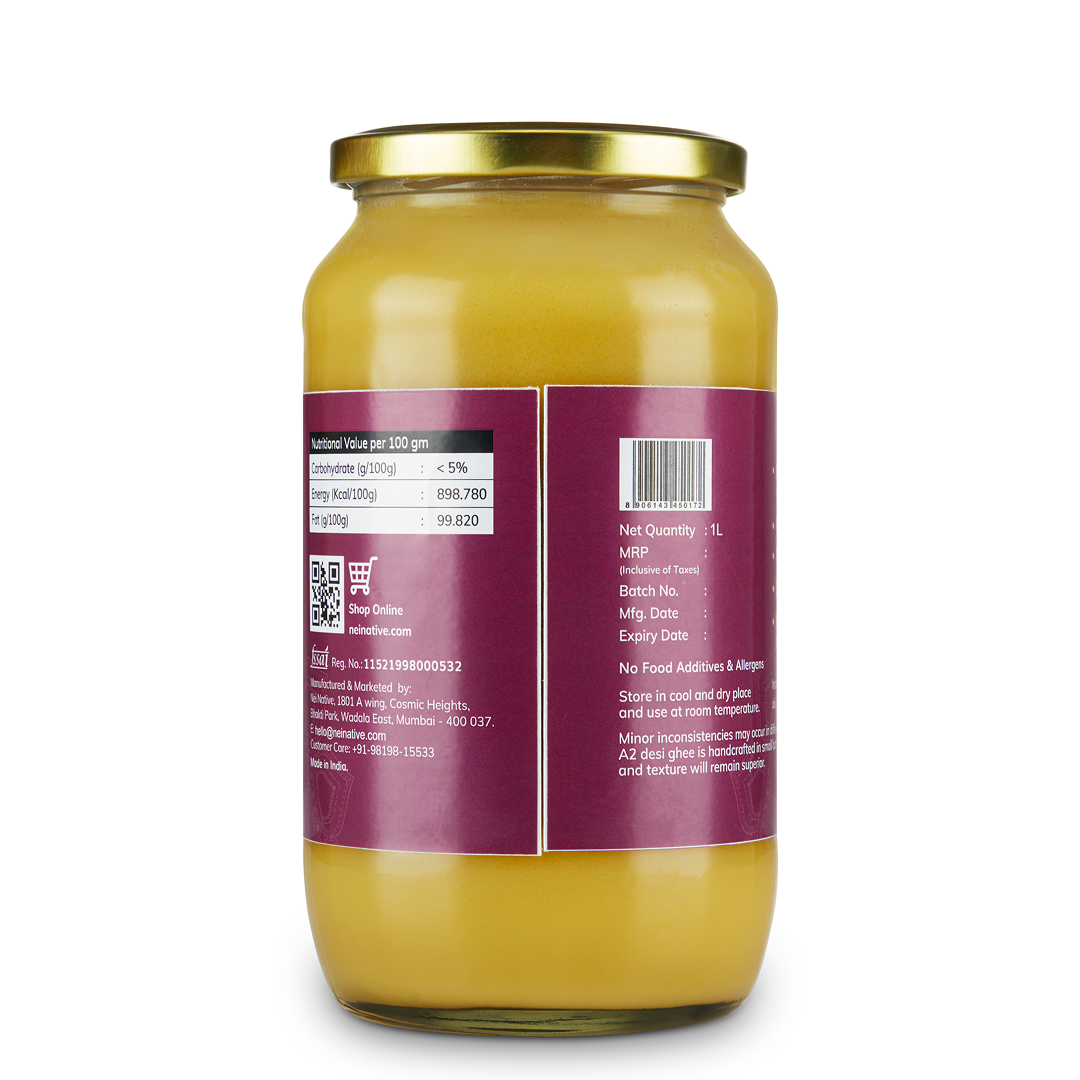 A2 Desi Bilona Cow Ghee