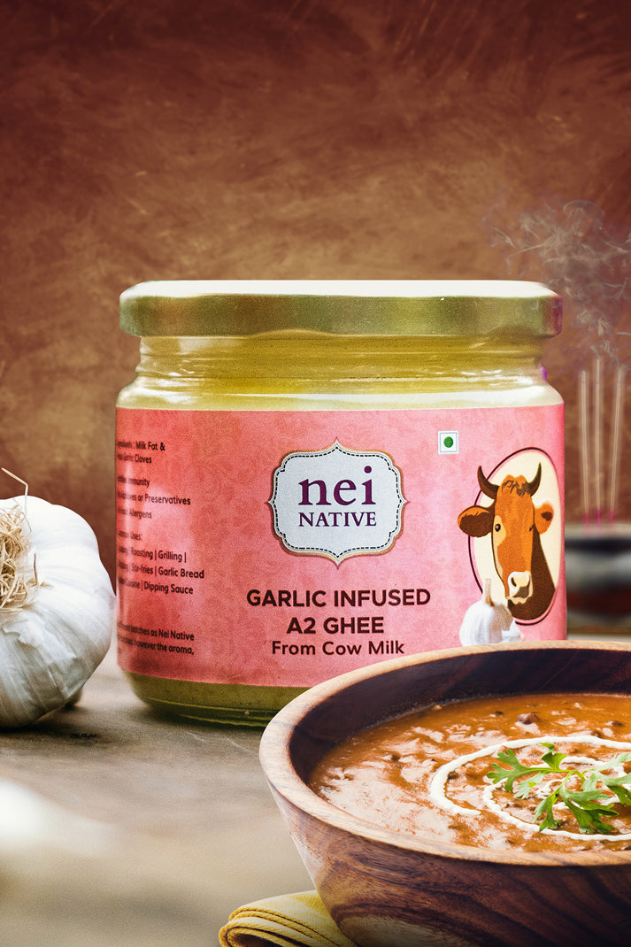 Garlic-Infused A2 Ghee