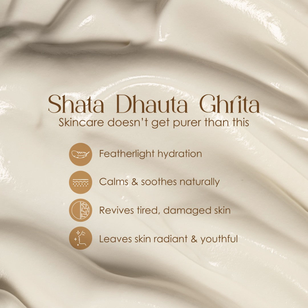 Shata Dhauta Ghrita - Ghee Skin Care