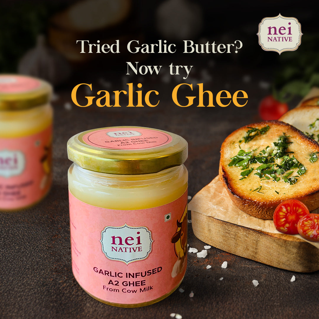 Garlic-Infused A2 Ghee