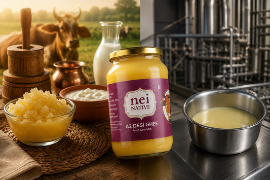 Bilona Ghee vs Industrial Ghee: What the Difference Actually Means