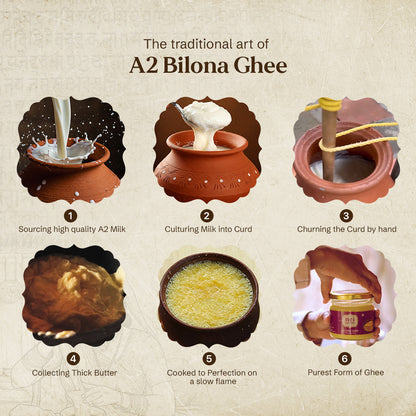 A2 Desi Bilona Cow Ghee
