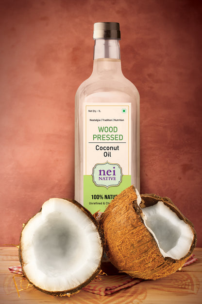 Wood Pressed Coconut Oil