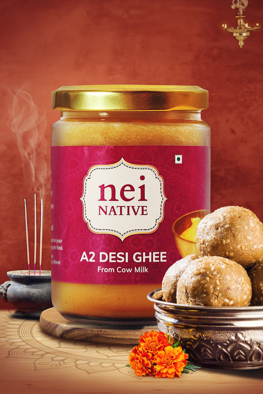 A2 Desi Bilona Cow Ghee