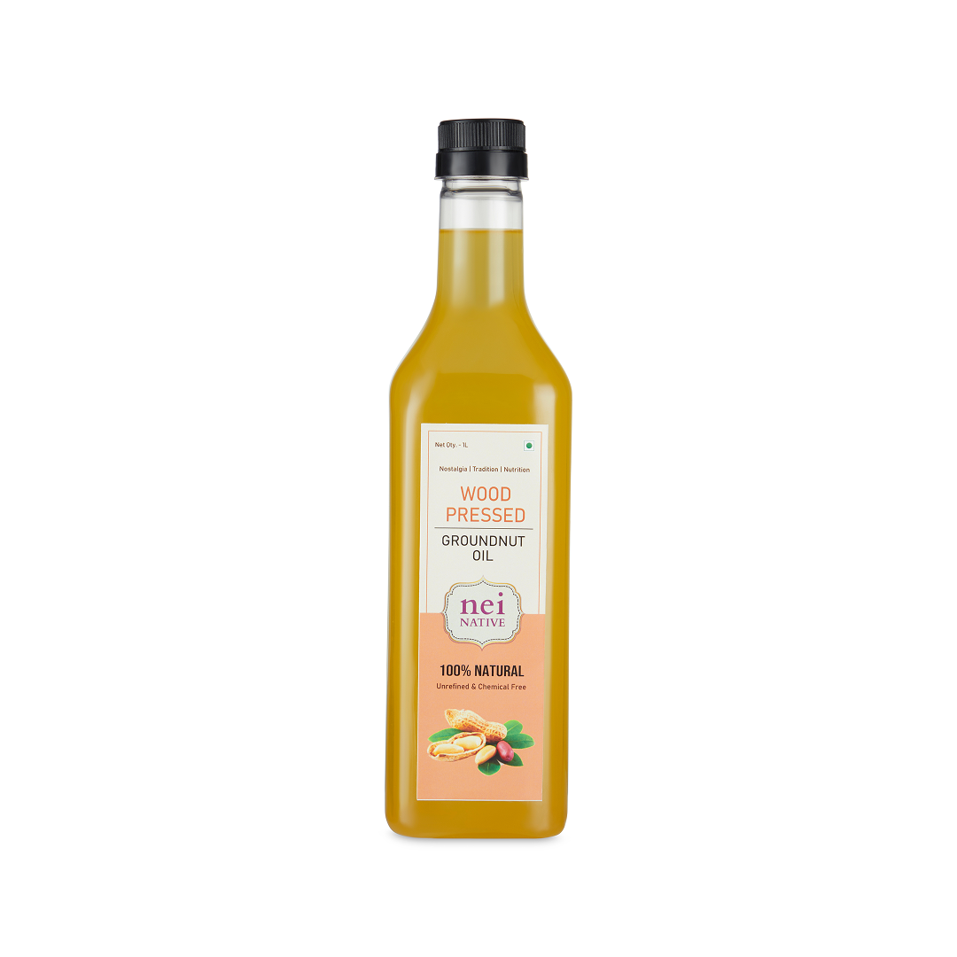 Wood Pressed Groundnut Oil