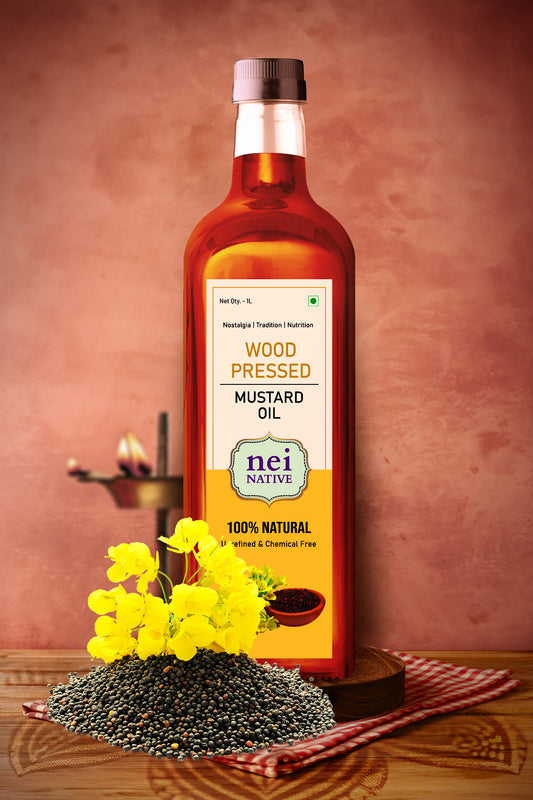 Wood Pressed Mustard Oil