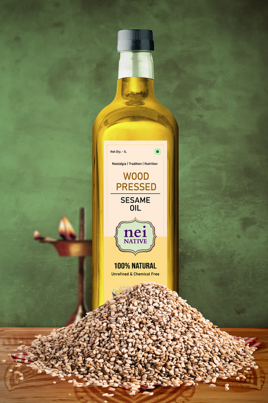 Wood Pressed Sesame Oil