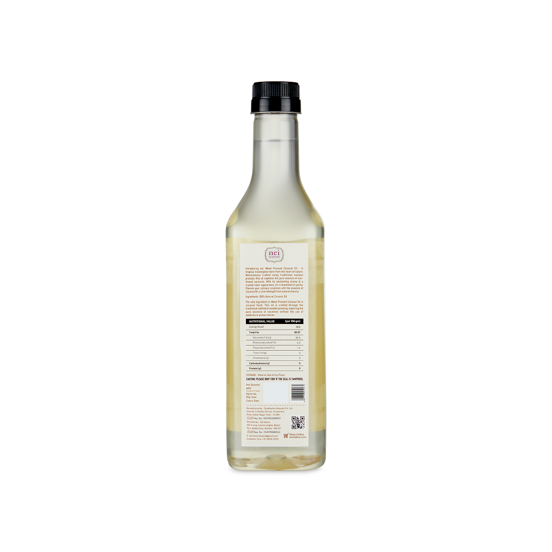 Wood Pressed Coconut Oil