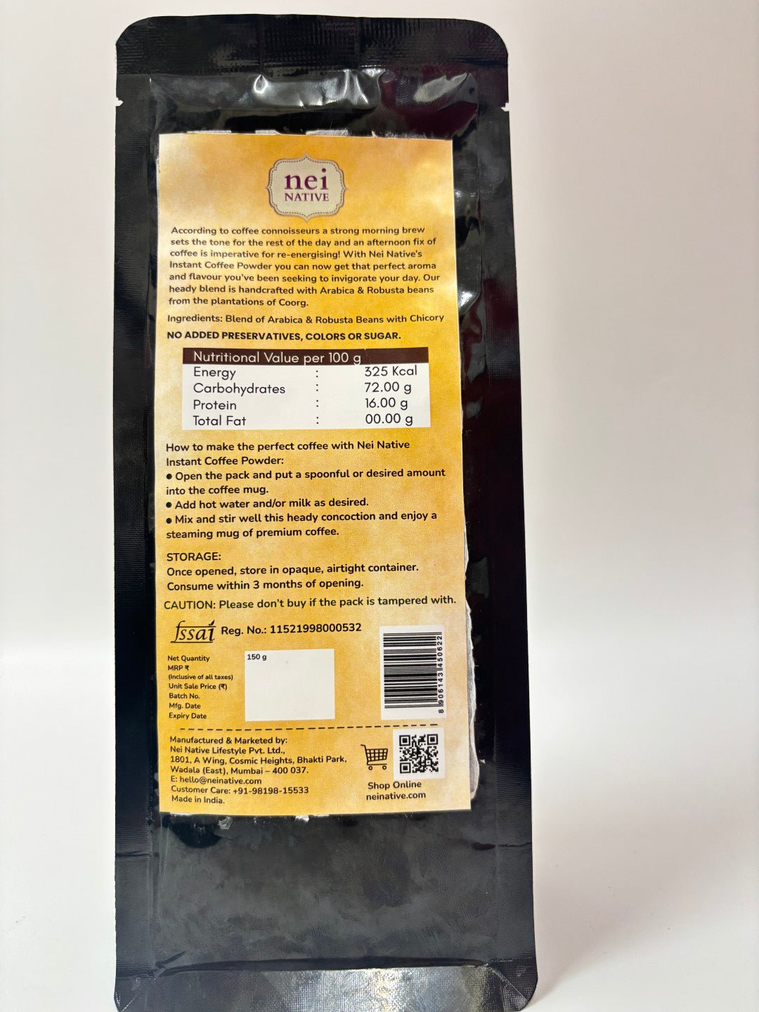 Instant Coffee Powder